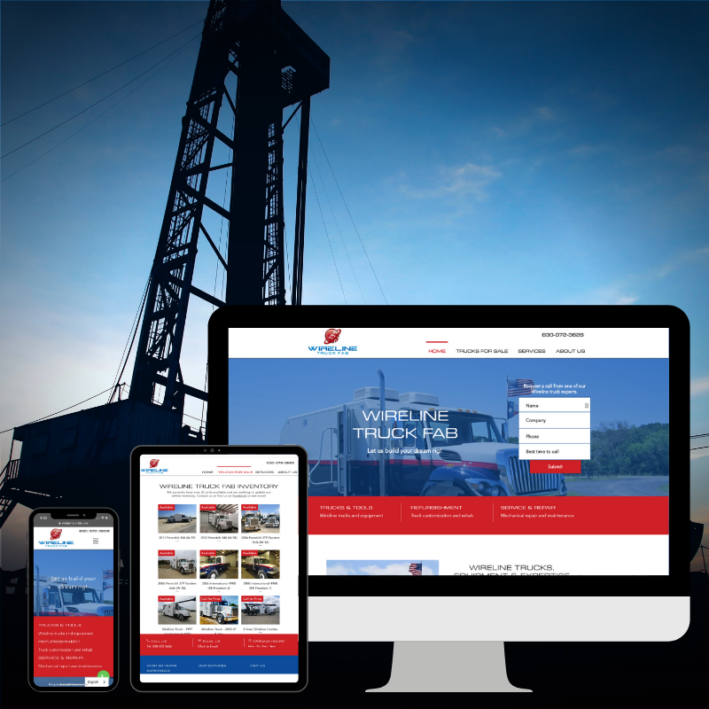 lafayette oilfield web design